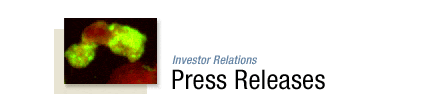 Investor Relations - Press Releases